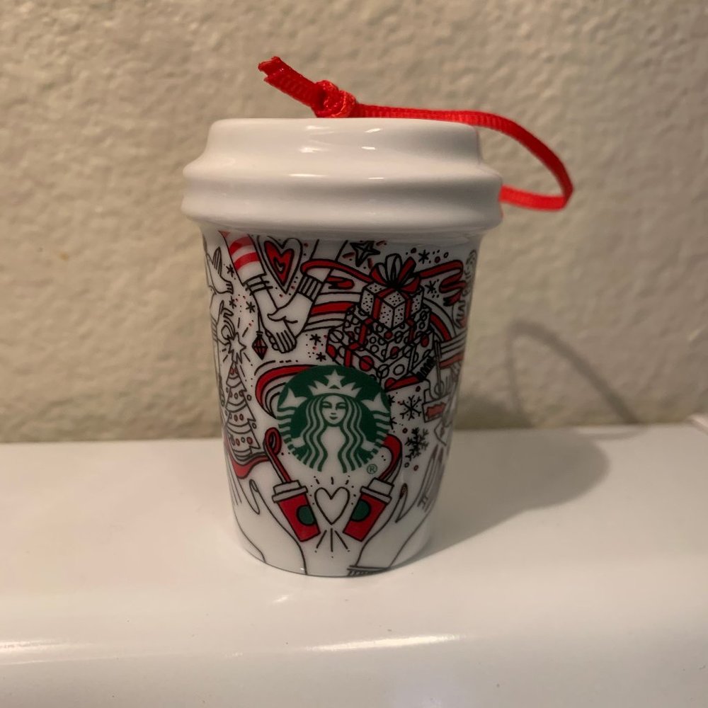 Starbucks 2017 Christmas To-Go Cup Ornament